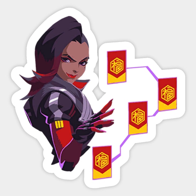 Sombra Fortunate Sticker by Genessis